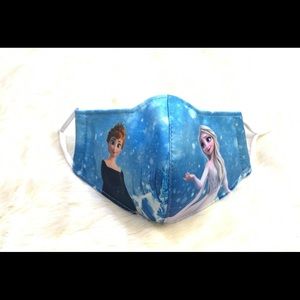 Kids Face Mask 3D Printed Frozen II Elsa Anna